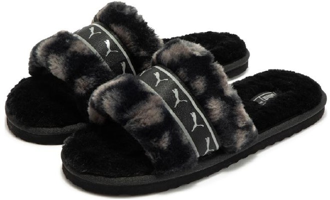 (Women) Puma Fluff Remix Animal BX 'Black Grey' 390970-02 Lookbook (Women) Puma Fluff Remix Animal BX 'Black Grey' 390970-02