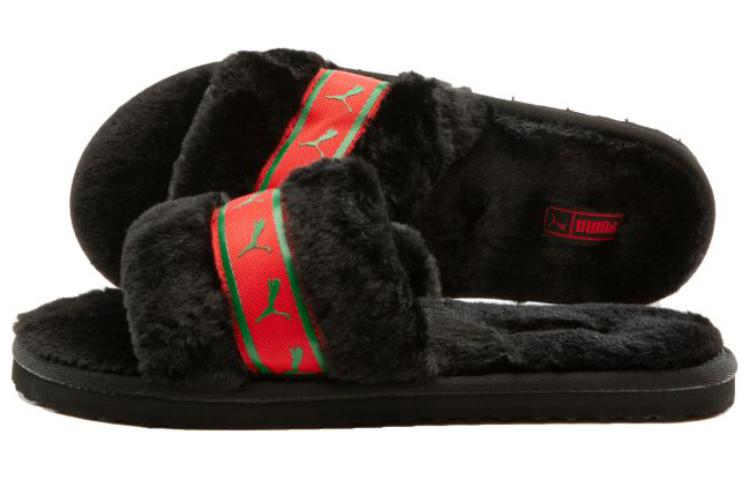 Shop (W) Puma Fluff Remix BX 'Selipar Hitam Selesa' 385346-04