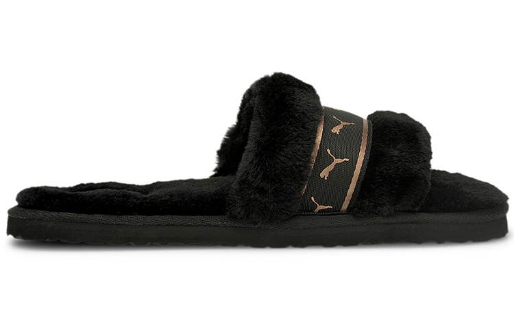 (W) Puma Fluff Remix Slide 'Black Rose Gold' 圖 2