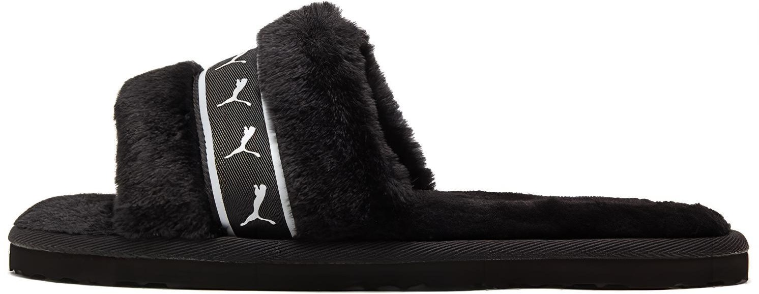 puma-fluff-remix-slide-black-white-wmns
