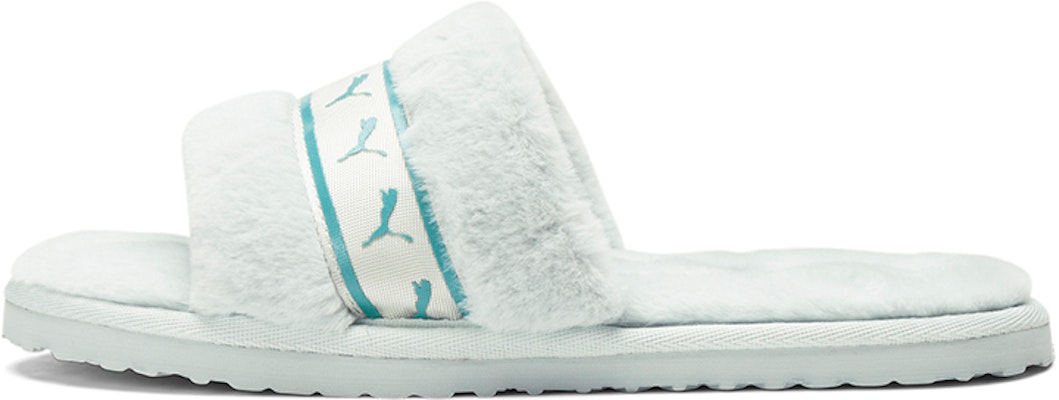 (Women) Puma Fluff Remix Slide 'Ice Flow' 385240-08 Buy (Women) Puma Fluff Remix Slide 'Ice Flow' 385240-08