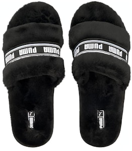 (W) Puma Fluff Slide 'Negro' 384937-01 Shop (W) Puma Fluff Slide 'Negro' 384937-01