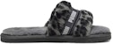(W) Puma Fluff Slide 'Saya Adalah Drama - Kelabu Leopard' 395434-02