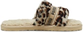 Order (Women) Puma Fluff Slide 'I Am The Drama - Putty Leopard' 395434-01