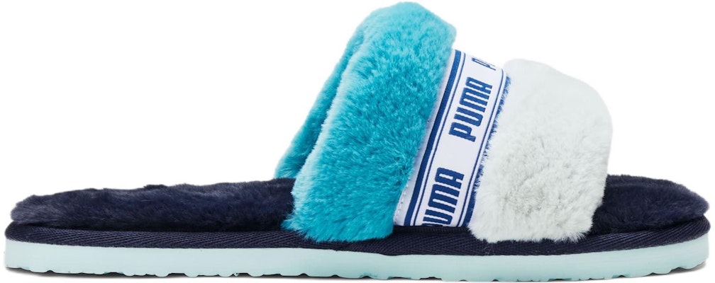 (W) Puma Fluff Slide 'Jazzy - Parisian Night' Malam Paris 385721-02 Order (W) Puma Fluff Slide 'Jazzy - Parisian Night' Malam Paris 385721-02
