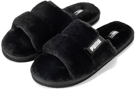 彪馬 Fluff Solo 女款運動拖鞋 黑色 Lookbook 彪馬 Fluff Solo 女款運動拖鞋 黑色