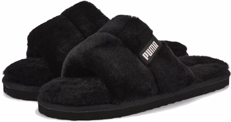 (W) Puma Fluff Solo 'Hitam' 387521-01 Lookbook (W) Puma Fluff Solo 'Hitam' 387521-01