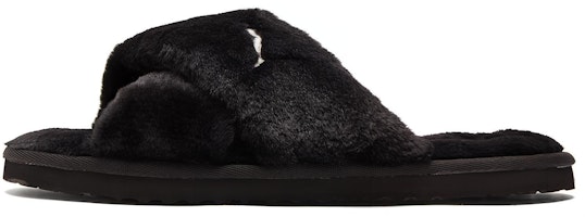 (Women) Puma Fluff X Strap Slide 'Black' 384936-01 (Women) Puma Fluff X Strap Slide 'Black' 384936-01
