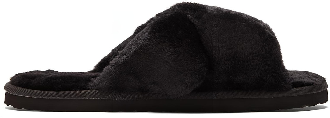 (女性)Puma Fluff X Strap 拖鞋 '黑色' 384936-01 Order (女性)Puma Fluff X Strap 拖鞋 '黑色' 384936-01