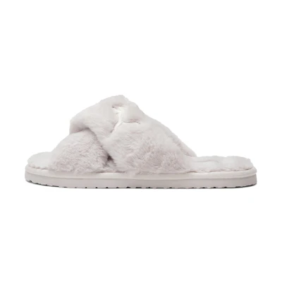 (W) Puma Fluff X Strap Slide 'Nimbus Cloud'