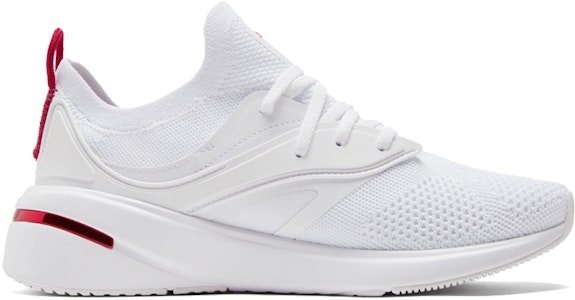 (W) プーマ フォーエバーXT 白/ペルシアレッド 195184-02 Order (W) プーマ フォーエバーXT 白/ペルシアレッド 195184-02