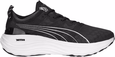 (Women) Puma ForeverRun Nitro 'Black White' 377758-01 (Women) Puma ForeverRun Nitro 'Black White' 377758-01