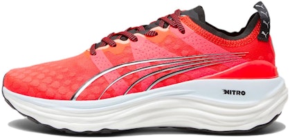 (Women) Puma ForeverRun Nitro 'Fire Orchid Silver' 377758-09 (Women) Puma ForeverRun Nitro 'Fire Orchid Silver' 377758-09