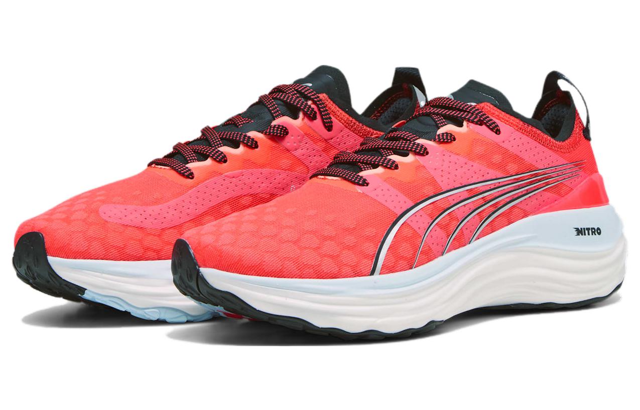 Lookbook (W) プーマ フォーエバーラン ニトロ "ファイヤーオーキッドシルバー" 377758-09