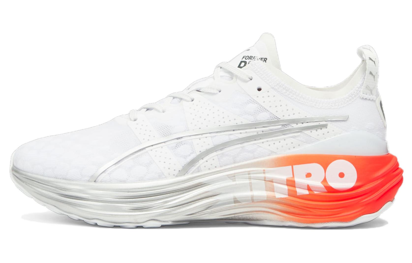 (Women) Puma ForeverRun Nitro 'White Cherry Tomato' 309758-01