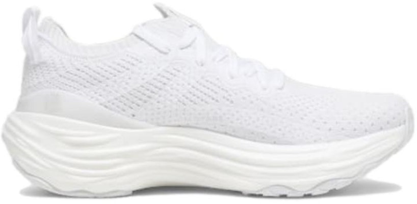 (Women) Puma ForeverRun Nitro Knit 'White Feather Grey' 379140-01 Order (Women) Puma ForeverRun Nitro Knit 'White Feather Grey' 379140-01