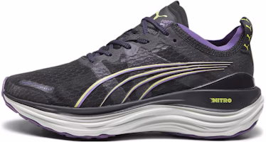 (Women) Puma ForeverRun Nitro Winter 'Black Purple Pop' 378473-01 (Women) Puma ForeverRun Nitro Winter 'Black Purple Pop' 378473-01