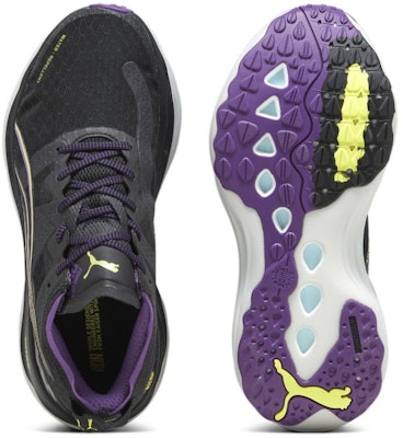 (Women) Puma ForeverRun Nitro Winter 'Black Purple Pop' 378473-01 Shop (Women) Puma ForeverRun Nitro Winter 'Black Purple Pop' 378473-01