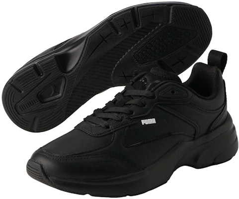 (W) Puma FS Runner Leren 'Negro' 388610-01 Lookbook (W) Puma FS Runner Leren 'Negro' 388610-01