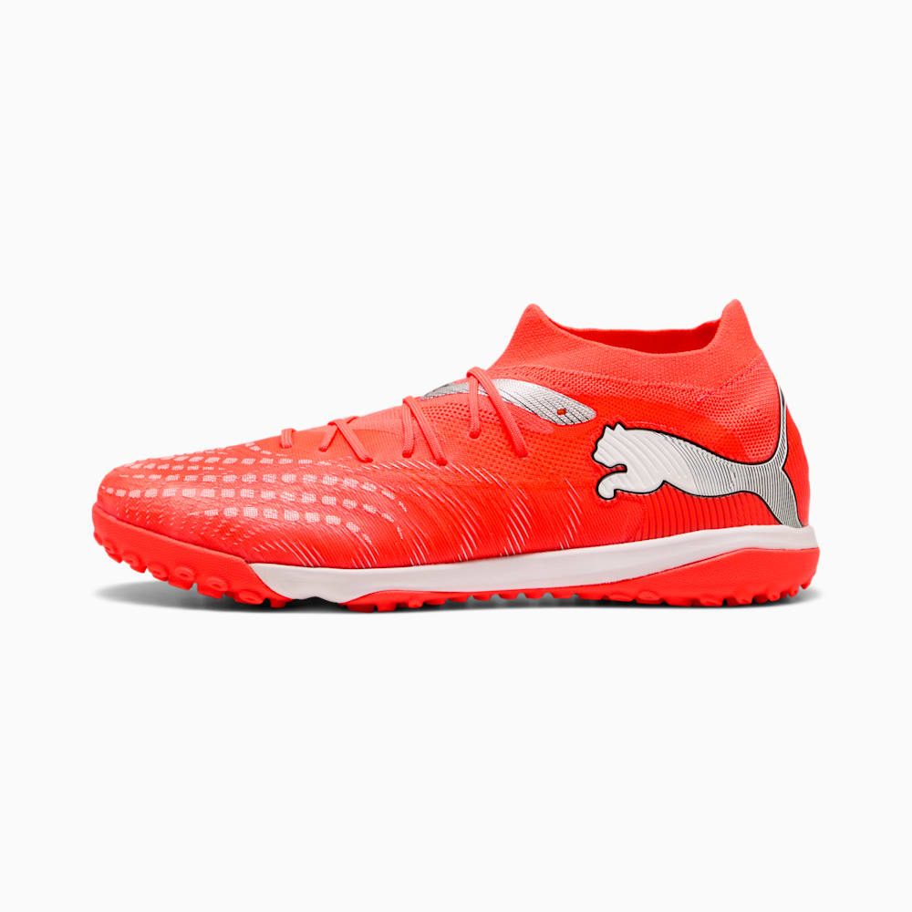 (Women) Puma Future 9 Match TT Shoes Glowing Red-PUMA White-PUMA Black-PUMA Silver 108906-01