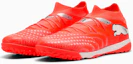 Order (W) Sepatu Puma Future 9 Match TT Glowing Red Putih Hitam Silver 108906-01