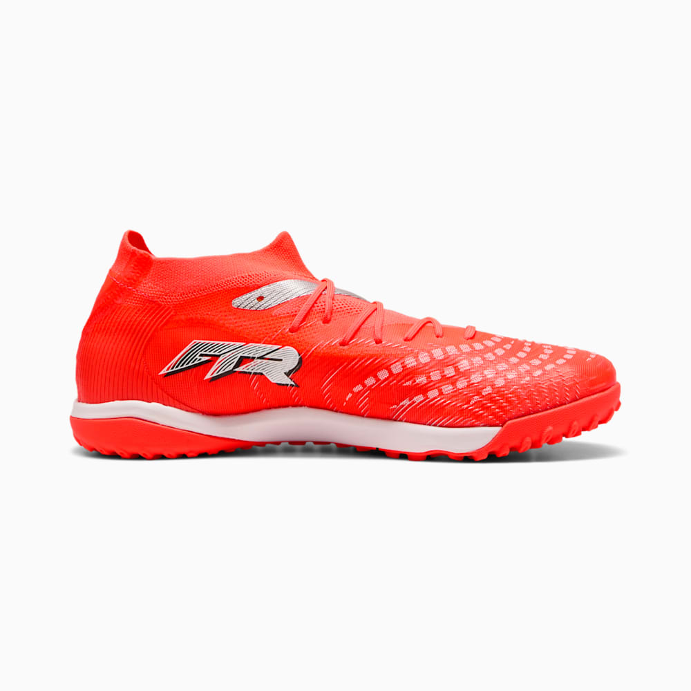 Purchase (W) Sepatu Puma Future 9 Match TT Glowing Red Putih Hitam Silver 108906-01