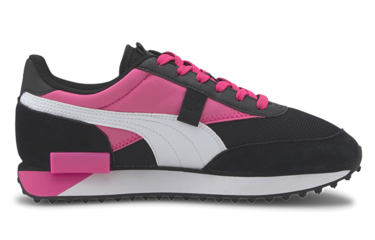 Puma Future Rider Neon Play Sneakers Black/Pink 圖 2