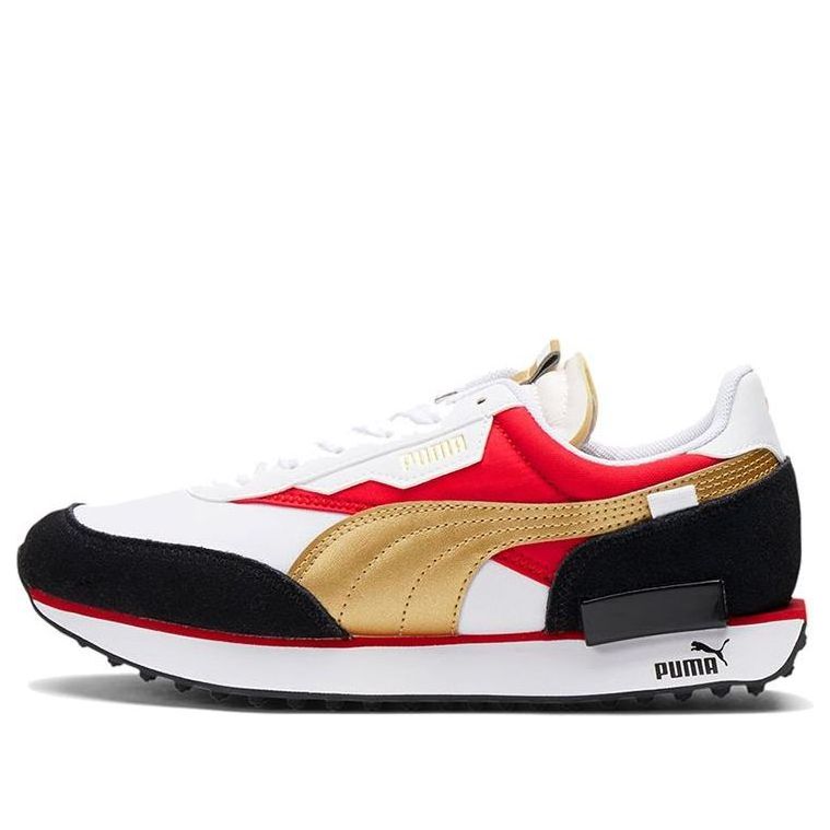 (W) Puma Future Rider 'Varsity - Red Dhalia Gold'