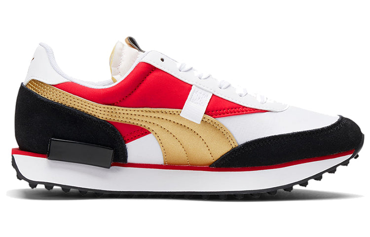 (W) Puma Future Rider 'Varsity - Red Dhalia Gold' 圖 2