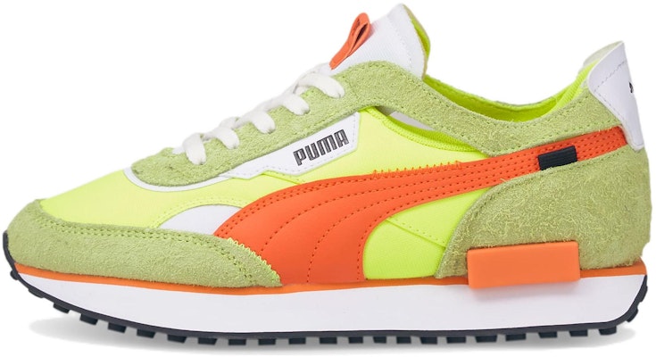 (W) Puma Future Rider Cut-Out Vintage 'Alerta Amarilla Fuego de Dragón' 384861-01 Buy (W) Puma Future Rider Cut-Out Vintage 'Alerta Amarilla Fuego de Dragón' 384861-01