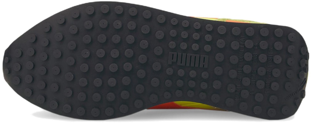 (W) Puma Future Rider Cut-Out Vintage 'Alerta Amarilla Fuego de Dragón' 384861-01 Purchase (W) Puma Future Rider Cut-Out Vintage 'Alerta Amarilla Fuego de Dragón' 384861-01