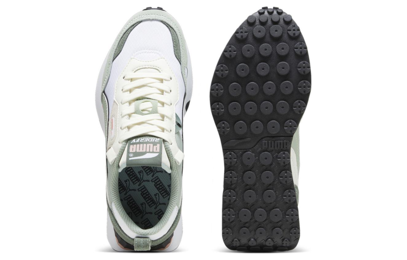 (W) Puma Future Rider FV Vintage Trainers 'Green White' 圖 4