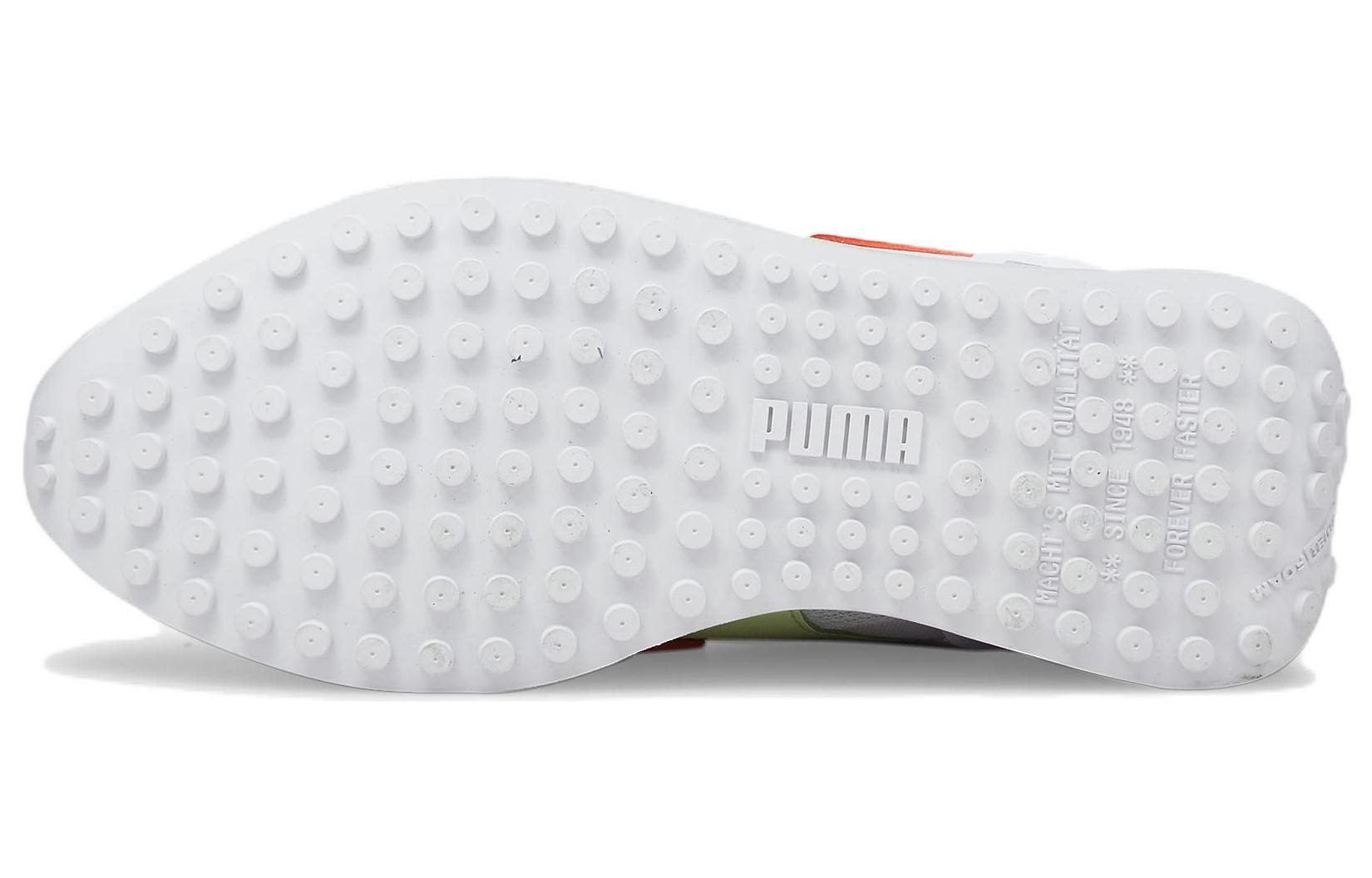 Purchase (W) Puma Future Rider MIS 'White Butterfly' Sepatu Kulit Putih Kupu-Kupu 384860-01