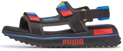 (Women) Puma Future Rider Sandal 'Rainbow' 384208-01 (Women) Puma Future Rider Sandal 'Rainbow' 384208-01