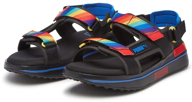 (Women) Puma Future Rider Sandal 'Rainbow' 384208-01 Lookbook (Women) Puma Future Rider Sandal 'Rainbow' 384208-01