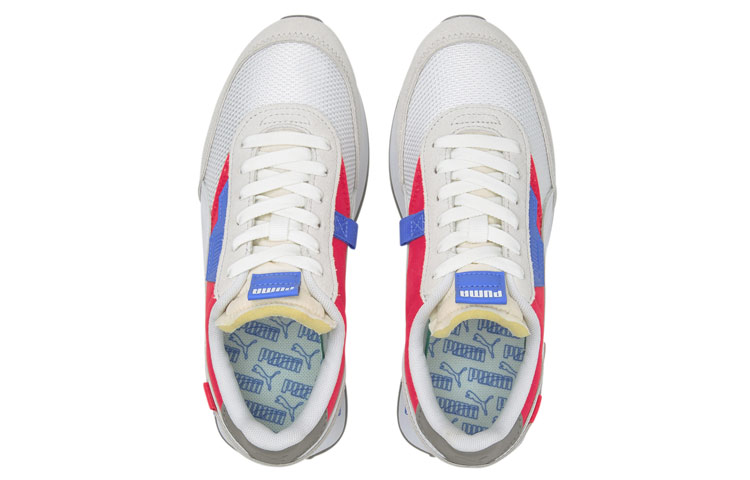 (W) Puma Future Rider Soft Low 'White Blue Red' 圖 3