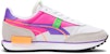 (W) Puma Future Rider Twofold 'Putih Ungu Luminous' 381700-03