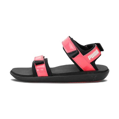 (W) Puma Glam Sport Sandal 'Black Pink'