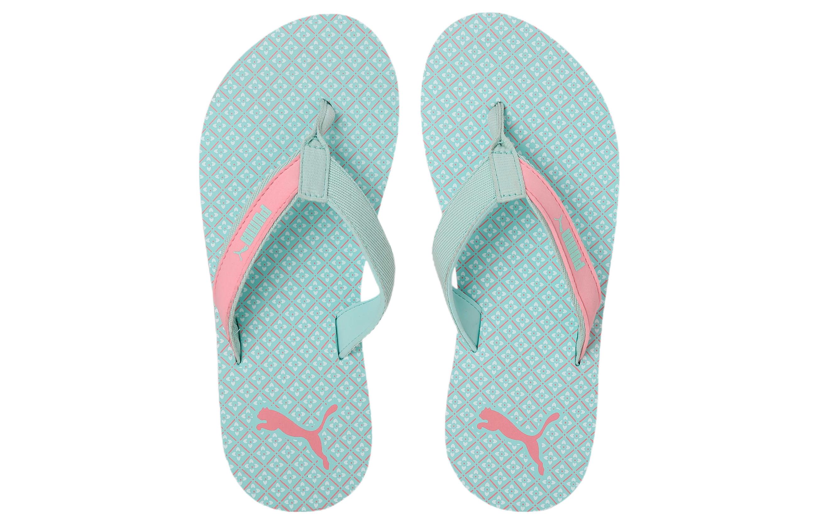 Lookbook (W) 彪马Gracy凉拖 "蓝粉" 386938-01