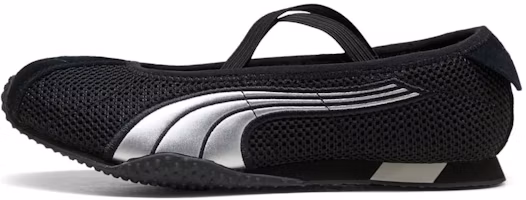 (Women) Puma H-Street Ballet 'Black Silver' 407820-03 (Women) Puma H-Street Ballet 'Black Silver' 407820-03