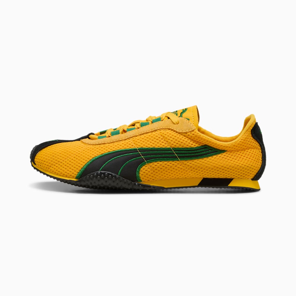 Puma H-Street Skate Sneakers Yellow Sizzle/Archive Green 403775-01