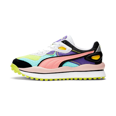 (W) Puma H.ST.20 Strap Leather 'Black Rose Gold'