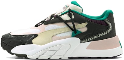 (Women) Puma Hedra Bright Heights 'Black Green Pink' 380956-02 (Women) Puma Hedra Bright Heights 'Black Green Pink' 380956-02