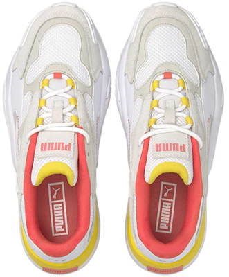 (W) Puma Hedra Pop ''Weiß Gelb Rosa Colorblock'' 375116-01 Lookbook (W) Puma Hedra Pop ''Weiß Gelb Rosa Colorblock'' 375116-01