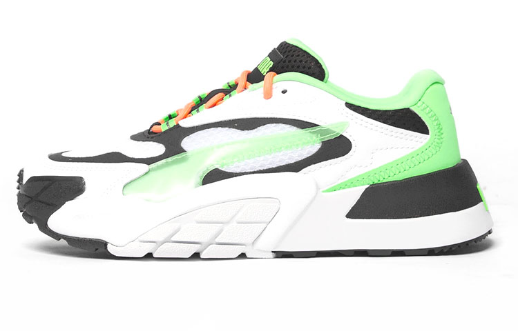 (Women) Puma Hedra VR 'White Elektro Green'  375122-01