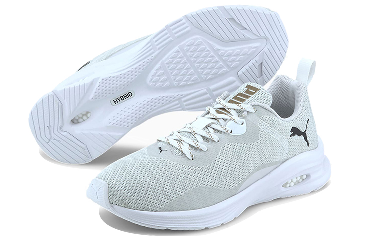 Order (W) Puma Hybrid Fuego Knit ''Glacier Grey'' Sneaker 192957-08