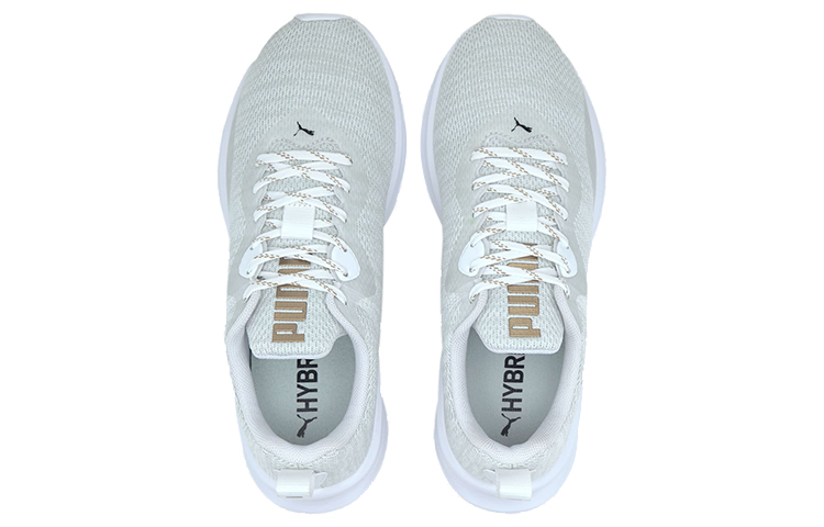 Lookbook PUMA Hybrid Fuego Knit 低幫 跑步鞋 女款 白