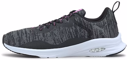(Women) Puma Hybrid Fuego Knit /Pink 'Black' 192957-07 (Women) Puma Hybrid Fuego Knit /Pink 'Black' 192957-07