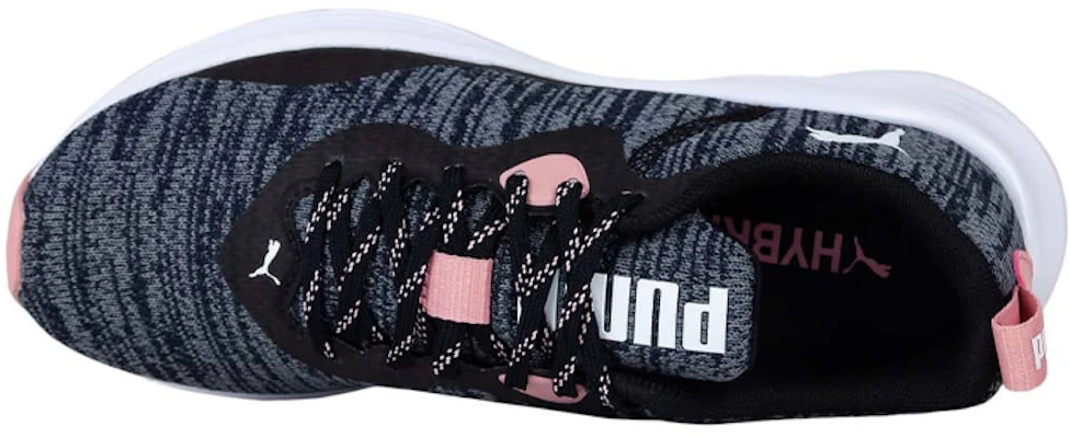 (W) Puma Hybrid Fuego Knit ''Schwarz Weiß Bridal Rose'' 192957-01 Lookbook (W) Puma Hybrid Fuego Knit ''Schwarz Weiß Bridal Rose'' 192957-01