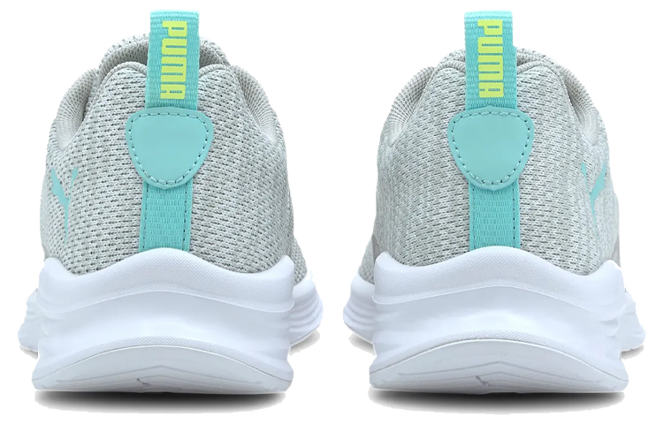 Shop (W) Puma Hybrid Fuego Knit ''Gris Aruba Bleu'' 192957-09